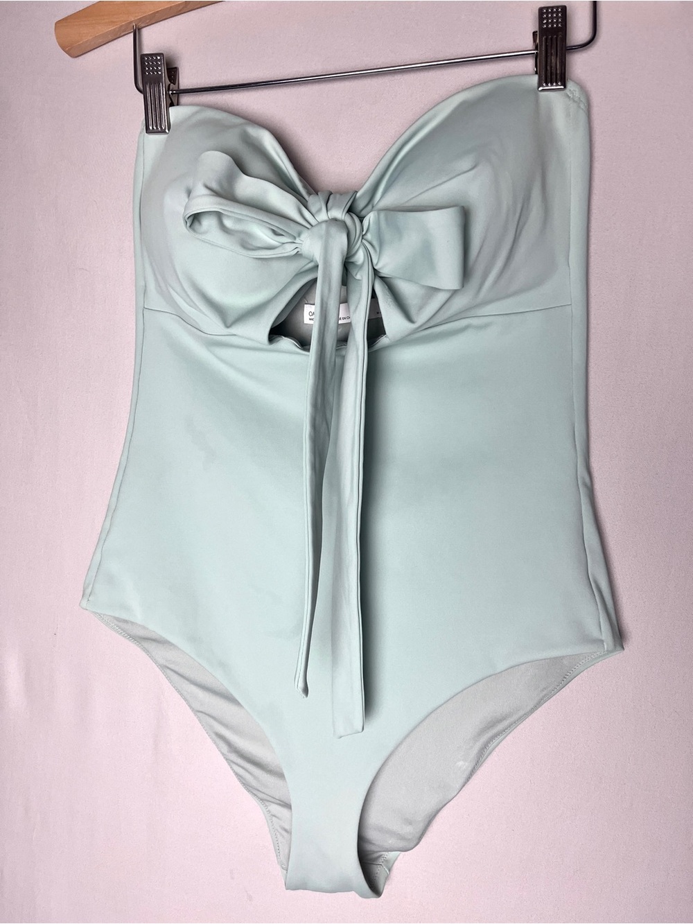 Oak + Fort Convertible One Piece Swimsuit Mint Green • Size M